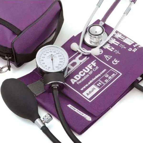 KIT TENSIOMETRO ESTETOSCOPIO LINTERNA ADC