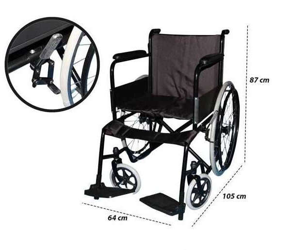 SILLA DE RUEDAS ESTÁNDAR