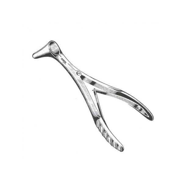 Especulo nasal de acero inoxidable