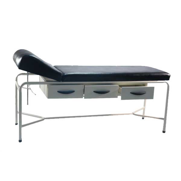 Camilla de examen 3 cajones