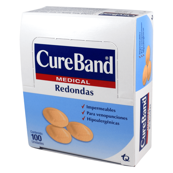 Curitas redondas caja x100U