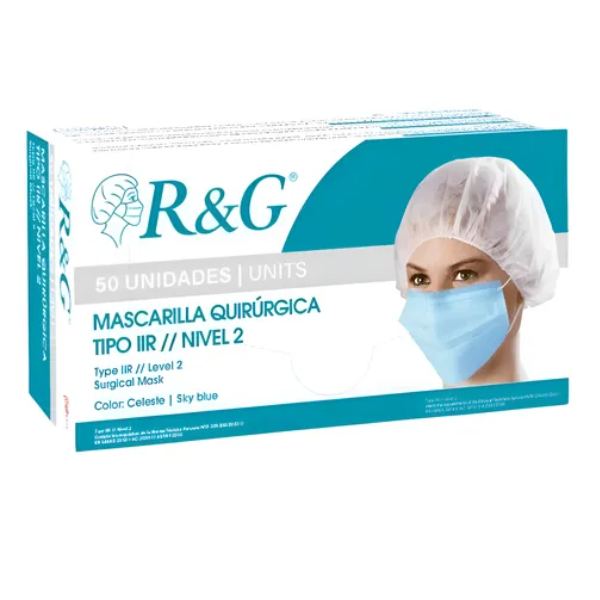 Mascarilla quirúrgica RG x50 unidades