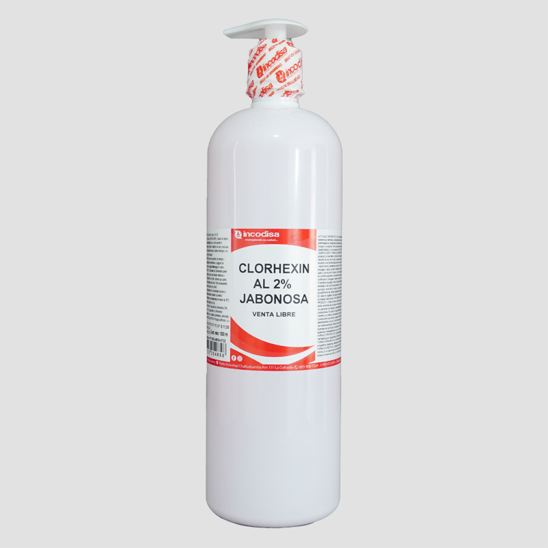 CLORHEXIDINA 2% JABONOSA LITRO Clorhexidina 2% jabonosa litro