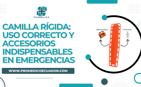 Camilla rígida uso correcto y accesorios indispensables en emergencias